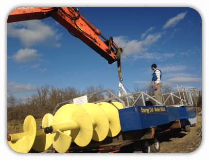 Testing of Jupiter Hydro screw type hydrokinetic turbine